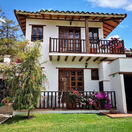 Casa Tzabar Pension Villa de Leyva Buitenkant foto