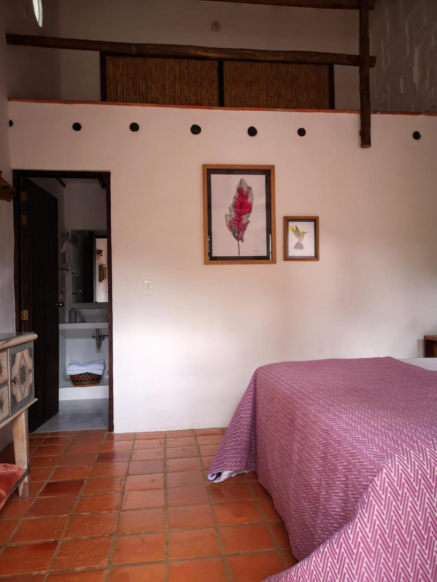 Casa Tzabar Pension Villa de Leyva Buitenkant foto