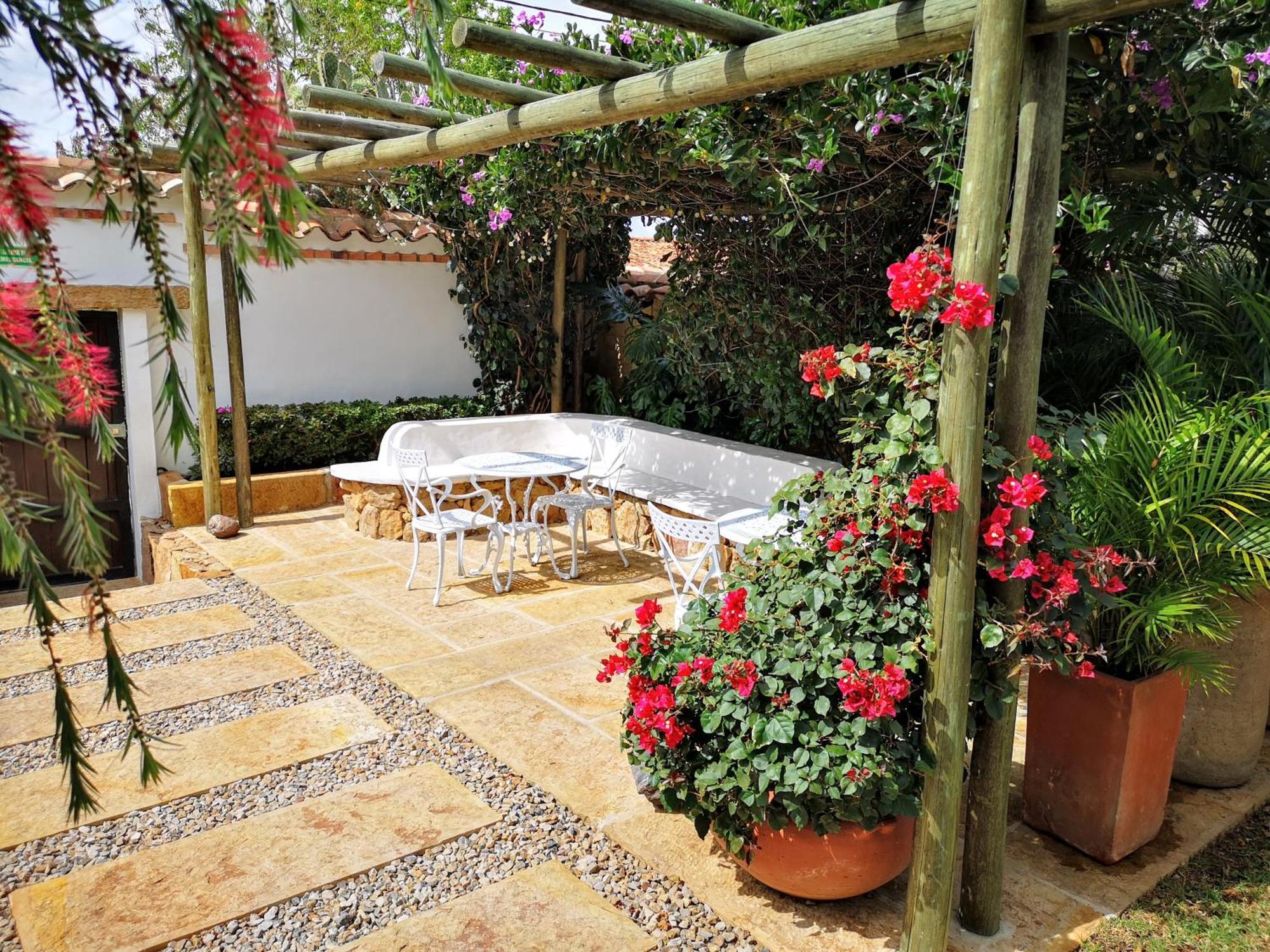 Casa Tzabar Pension Villa de Leyva Buitenkant foto
