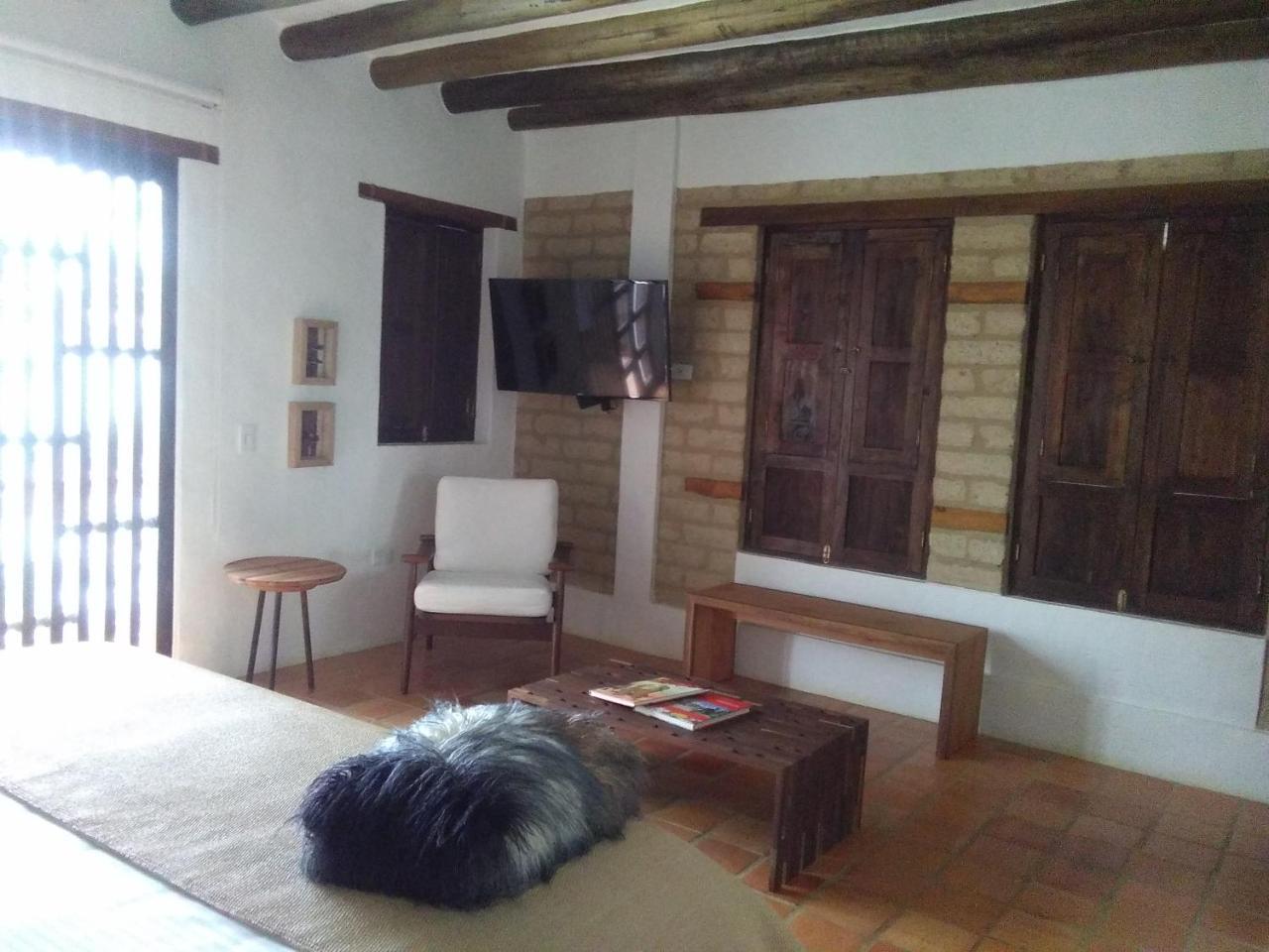 Casa Tzabar Pension Villa de Leyva Buitenkant foto