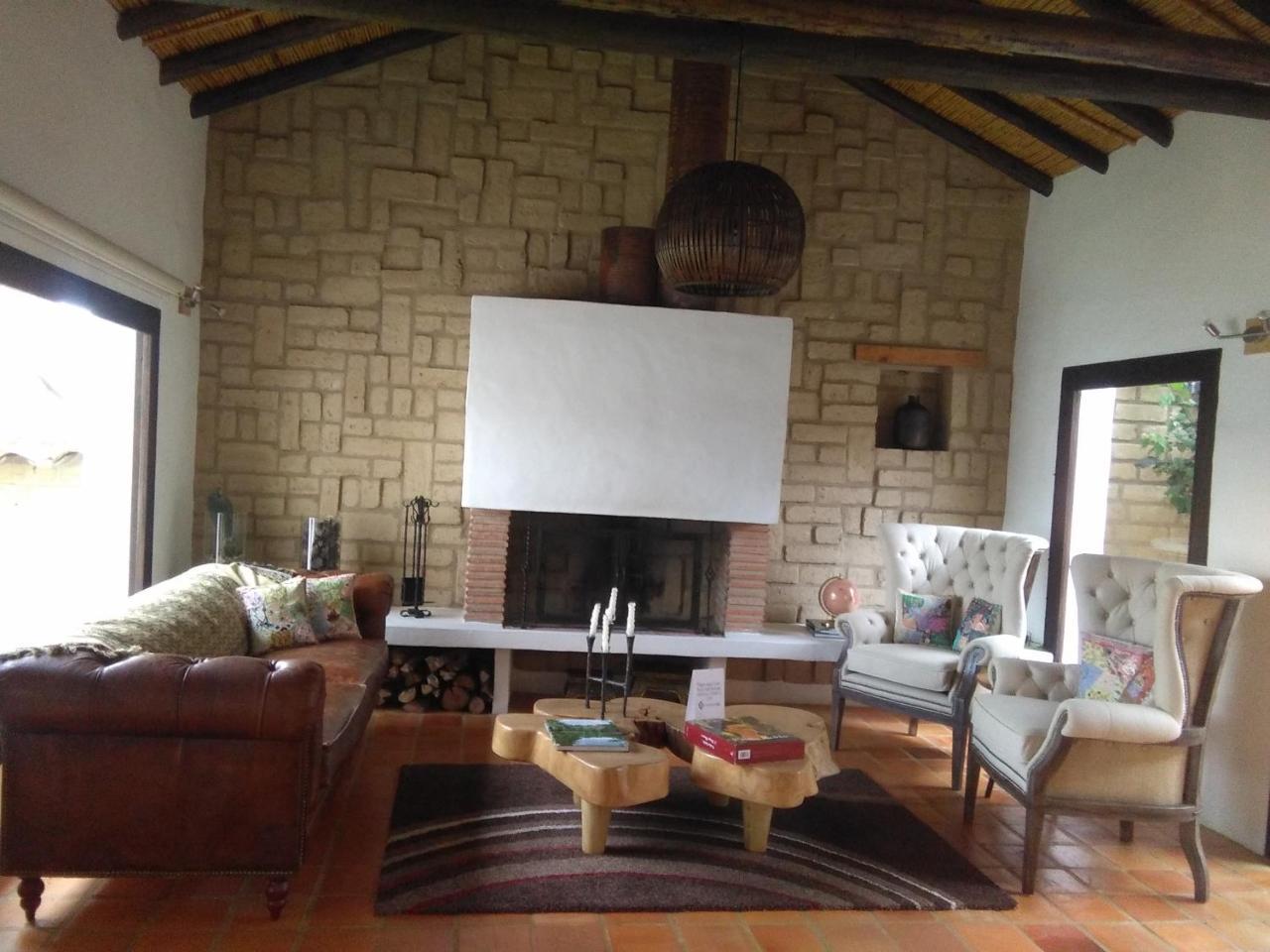 Casa Tzabar Pension Villa de Leyva Buitenkant foto