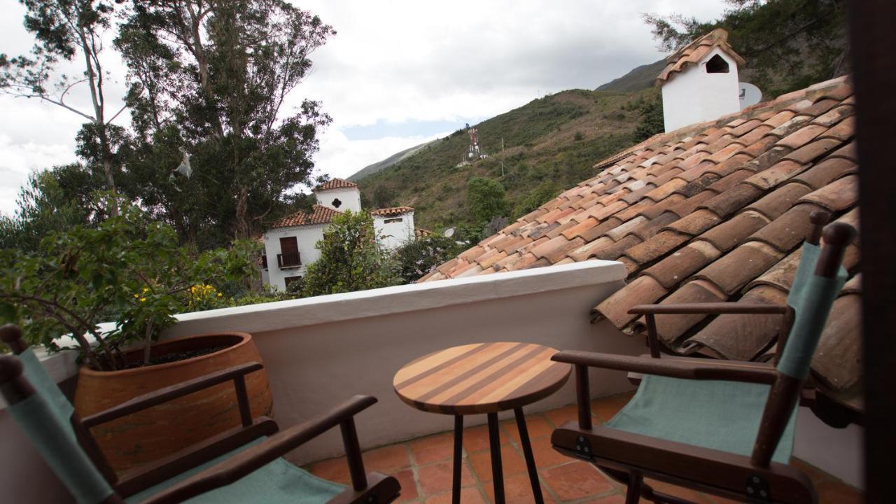 Casa Tzabar Pension Villa de Leyva Buitenkant foto