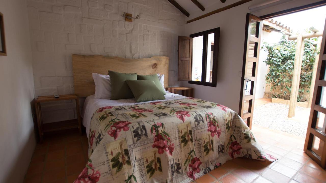 Casa Tzabar Pension Villa de Leyva Buitenkant foto
