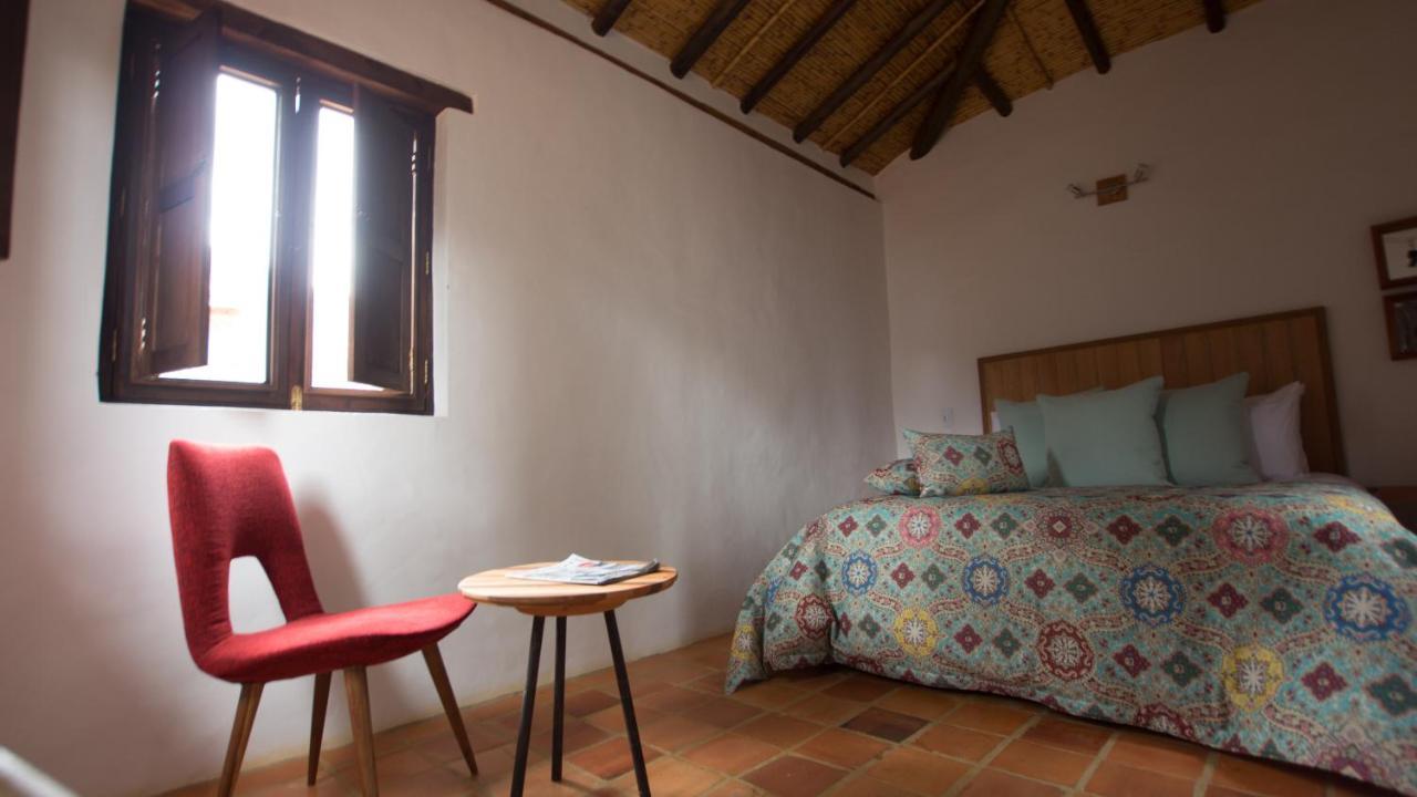 Casa Tzabar Pension Villa de Leyva Buitenkant foto