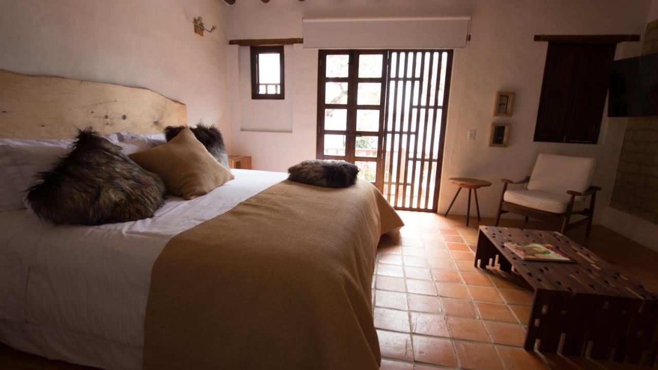 Casa Tzabar Pension Villa de Leyva Buitenkant foto