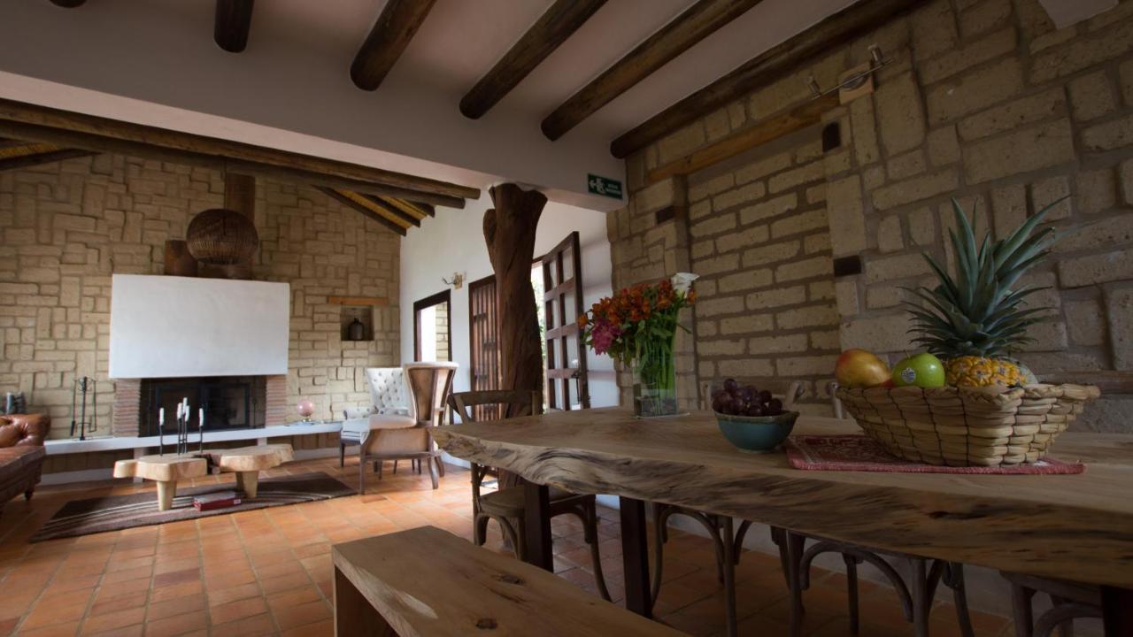 Casa Tzabar Pension Villa de Leyva Buitenkant foto