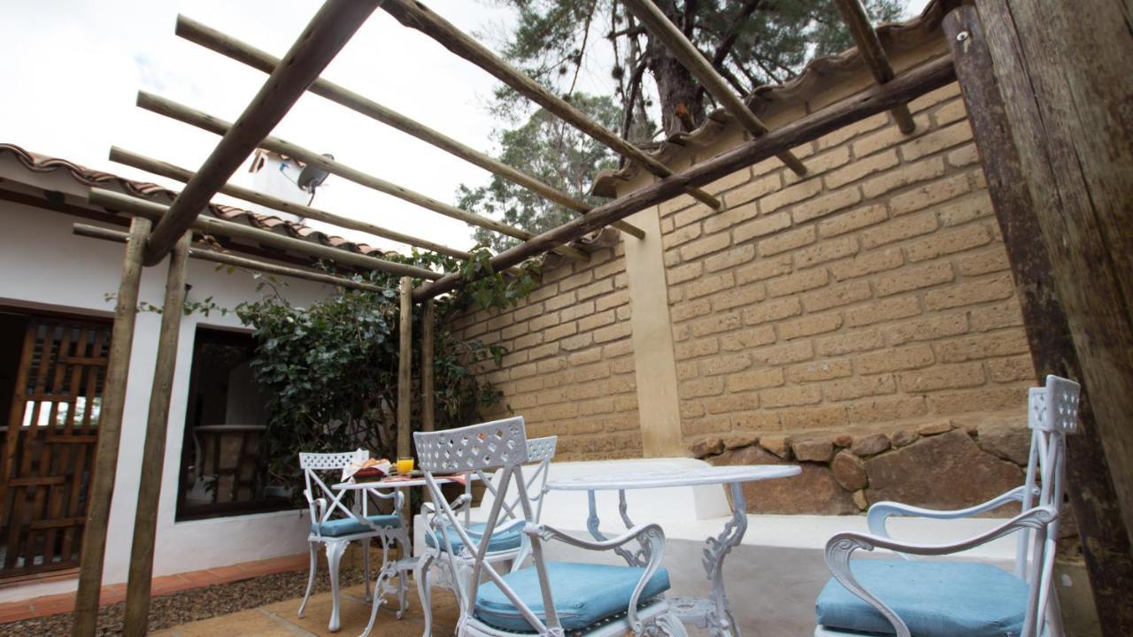 Casa Tzabar Pension Villa de Leyva Buitenkant foto