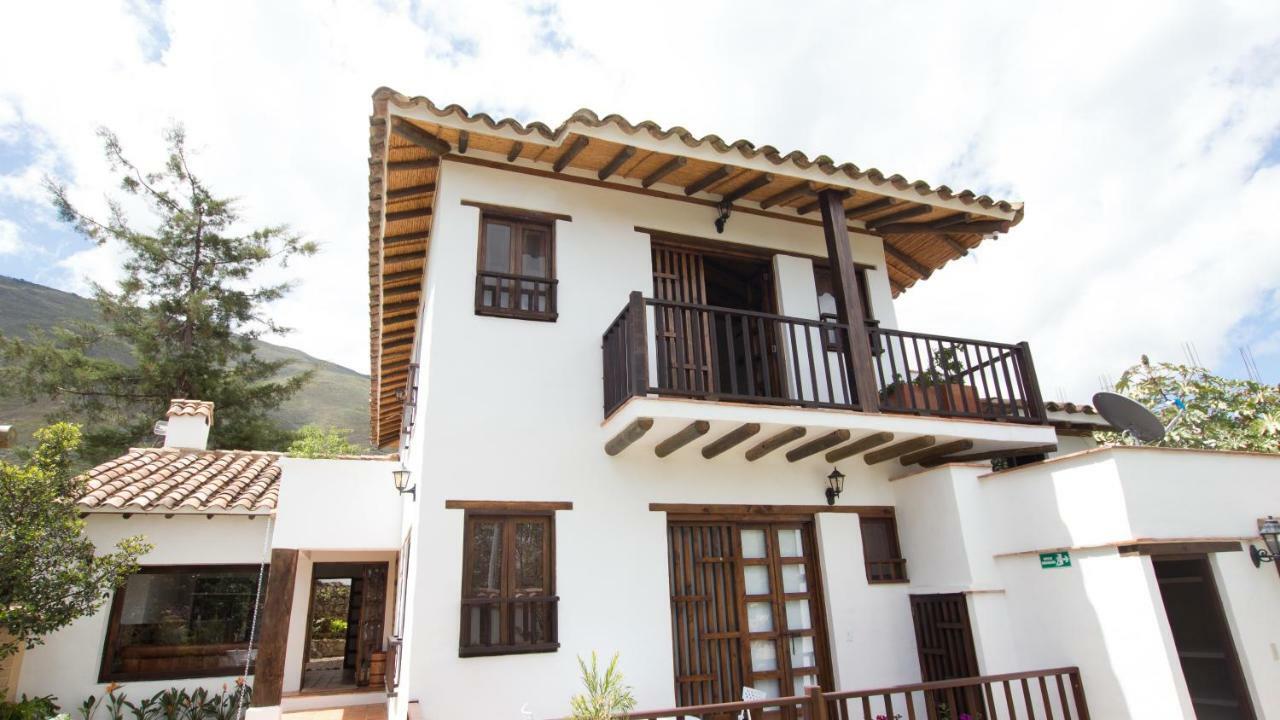 Casa Tzabar Pension Villa de Leyva Buitenkant foto